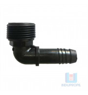 Joelho PVC Rosca BSP 3/4" Espigão 1/2" para Suspiros