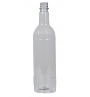 Garrafa Pet para Cachaça 900 ml Cristal Shortneck