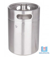 Barril Inox Keg 3,6  Litros - Sem tampa