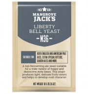 Fermento Levedura para Cerveja Mangrove Jacks M36 Liberty Bell Ale - 10 gr