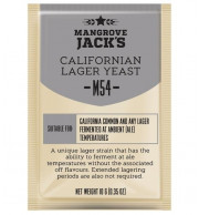 Fermento Levedura para Cerveja Mangrove Jacks M54 California Lager - 10 gr