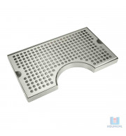 Bandeja Pingadeira Inox Para Torre 3" X 300 X 175 X 20mm