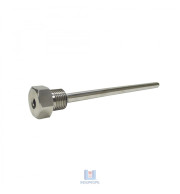 Poço Termométrico de Inox BSP 1/2" x 150 mm 