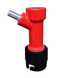 Conector Pin Lock Preto p/ Líquido - Espigão ¼” 