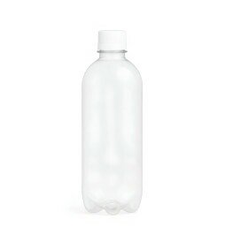 Garrafa PET Cristal 400ml com Tampa 230un
