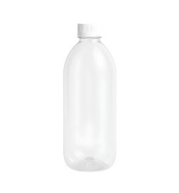 Garrafa PET Cristal 1L com Tampa 110un