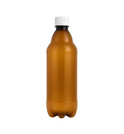 Garrafa PET Âmbar 1L com Tampa 110un