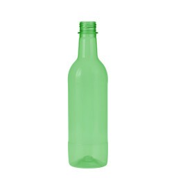 Garrafa PET 900ml Verde Shortneck