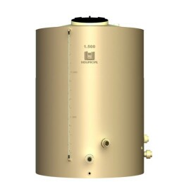 Tanque Polipropileno 1.500 Litros Com Isolamento Térmico
