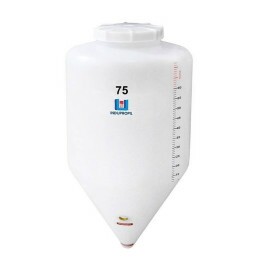 Fermentador Cônico Rotomoldado 75 Litros Branco