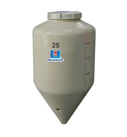 Fermentador Cônico Rotomoldado 25 Litros Bege