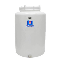 Pipa Polietileno Rotomoldada Branca Fundo Plano 60 Litros