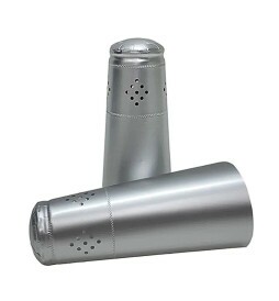 Cápsula Alupoli Prata 34x120mm - 100 Unidades