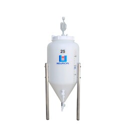 Fermentador Cônico Roto POP Branco 25 Litros