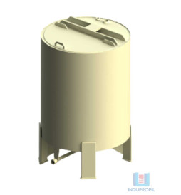 Tanque Cônico Biorreator On-Farm Mistura ou Propagações 500Lts c/ suporte para Motor