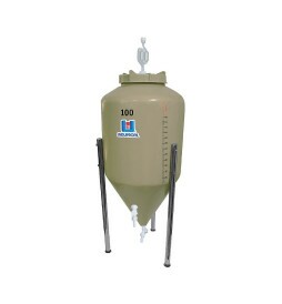 Fermentador Cônico Roto Pop 100 Litros Bege