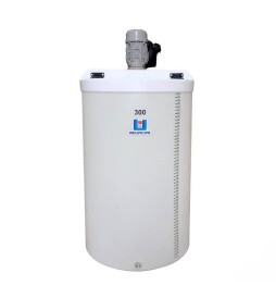 Tanque Misturador Industrial 300 L Rotomoldado com Agitador Cowles 3 CV