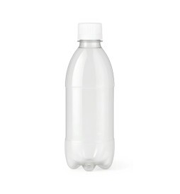 Garrafa PET Cristal 900ml com Tampa 110un