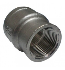 Luva Redução  Fêmea Inox 304 BSP 1/2 x 3/8