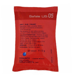 Fermento Levedura para Cerveja Fermentis US-05 - 11,5 gr
