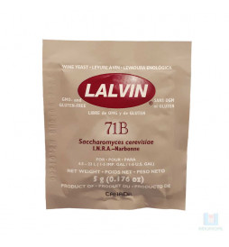 Levedura Lalvin 71B - 5gr
