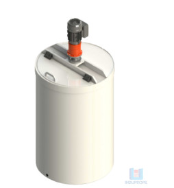 Tanque 300 Lts PE Branco Com Agitador PP