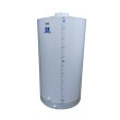 Pipa 500L em PP Branco Fundo Cônico