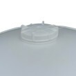 Pipa 500L em PP Branco Fundo Cônico