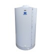 Pipa 500L em PP Branco Fundo Cônico