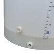 Pipa 500L em PP Branco Fundo Cônico