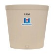 Fermentador Tronco Cônico 1500L em PP Bege