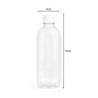 	 Garrafa PET 400ml Shortneck com Tampa 230un