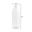 Garrafa PET 1L Cristal Shortneck