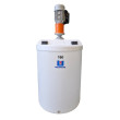 Tanque Polietileno c/ Agitador Polipropileno 160 Litros Branco