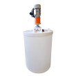 Tanque Polietileno c/ Agitador Polipropileno 160 Litros Branco