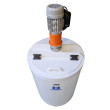 Tanque Polietileno c/ Agitador Polipropileno 160 Litros Branco