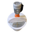 Tanque Polietileno c/ Agitador Polipropileno 160 Litros Branco