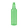 Garrafa PET Shortneck Verde 900ml para Cachaça