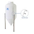 Fermentador Cônico Roto Plus 100 Litros Branco