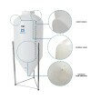 Fermentador Cônico Roto Plus 150 Litros Branco