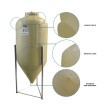 Fermentador Cônico Roto Plus 150 Litros Bege