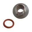 Niple Flange Inox Rosca BSP 3/4" com O-Ring