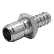 Engate Rápido Macho 1/2 com Espigão 1/2 Inox
