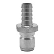 Engate Rápido Macho 1/2 com Espigão 1/2 Inox
