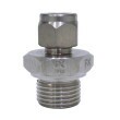 Conector Macho Dupla Anilha 1/2 OD x 1/2"