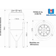 ROTO PLUS 25 Litros Bege