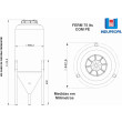 ROTO PLUS 75 Litros Bege