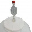 Kit de Acessórios em Aço Inox para Fermentador Cônico - BSP 3/4"