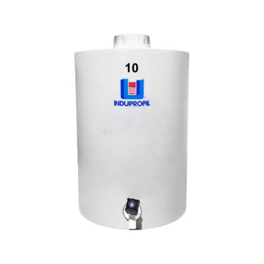 Pipa Polipropileno Fundo Plano 10 Litros Branca