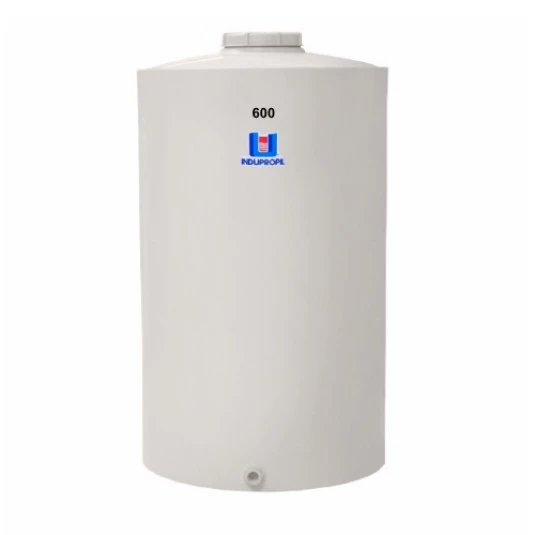 Pipa Polipropileno Fundo Plano 600 Litros Branca
